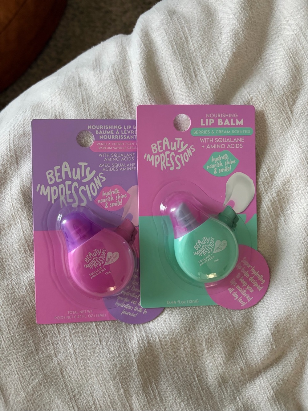 Beauty Impressions Nourishing Lip Balm Duo